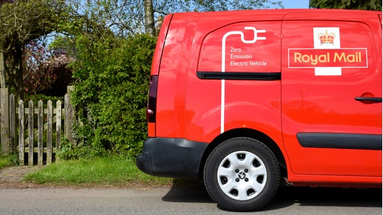 Depot charging - Royal Mail
